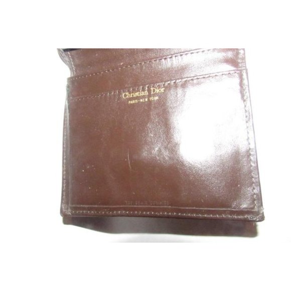 Christian Dior Brown Trotter Print Vintage Wallet and Coin Purse - Picture 2 of 10
